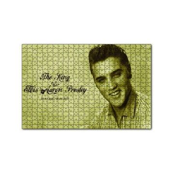 Cakapuzzle Kral Elvis Aaron Presley Sepya Portre 255 Parça Puzzle