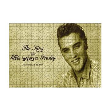 Cakapuzzle Kral Elvis Aaron Presley Sepya Portre 255 Parça Puzzle