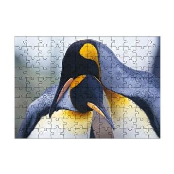 Cakapuzzle Kral Penguen Çifti 120 Parça Puzzle