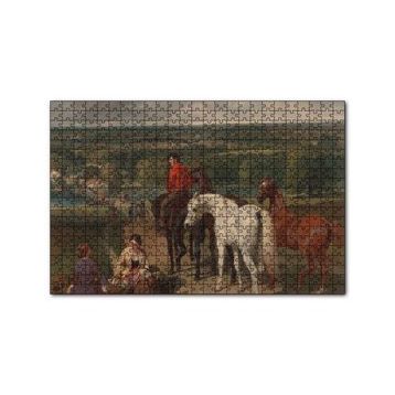 Cakapuzzle Kraliyet At Eğitmeni Yağlıboya 255 Parça Puzzle