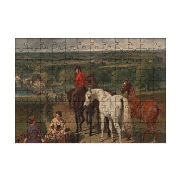 Cakapuzzle Kraliyet At Eğitmeni Yağlıboya 255 Parça Puzzle