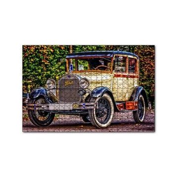 Cakapuzzle Krem Antika Ford Araba 120 Parça Puzzle