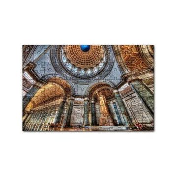 Cakapuzzle Kübada Tarihi Yapı İçeriden Görünüm 120 Parça Ahşap Puzzle