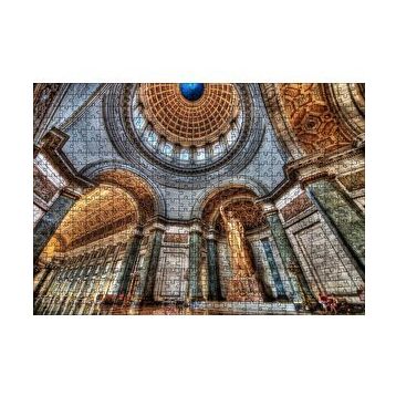 Cakapuzzle Kübada Tarihi Yapı İçeriden Görünüm 120 Parça Ahşap Puzzle