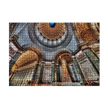 Cakapuzzle Kübada Tarihi Yapı İçeriden Görünüm 120 Parça Ahşap Puzzle