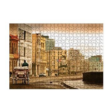 Cakapuzzle Kübada Tenha Bir Cadde 120 Parça Ahşap Puzzle