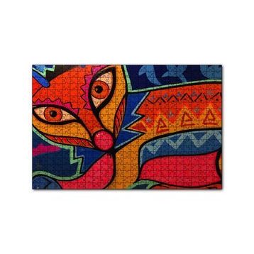 Cakapuzzle Kübizim Sanatı 120 Parça Ahşap Puzzle