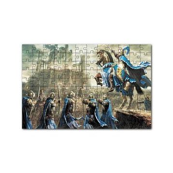 Cakapuzzle Kudret ve Büyü Kahramanları 3 Görseli 120 Parça Ahşap Puzzle