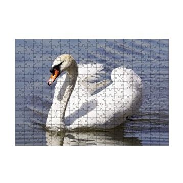 Cakapuzzle Kuğu Kuşu 120 Parça Ahşap Puzzle