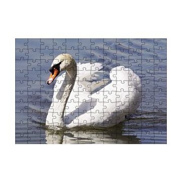 Cakapuzzle Kuğu Kuşu 120 Parça Ahşap Puzzle