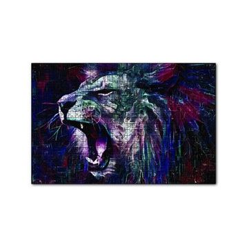 Cakapuzzle Kükreyen Aslan 120 Parça Puzzle