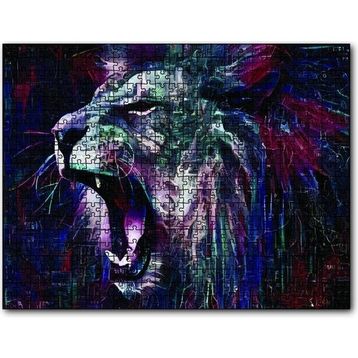 Cakapuzzle Kükreyen Aslan 120 Parça Puzzle