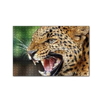 Cakapuzzle Kükreyen Güzel Leopar Görseli 120 Parça Puzzle