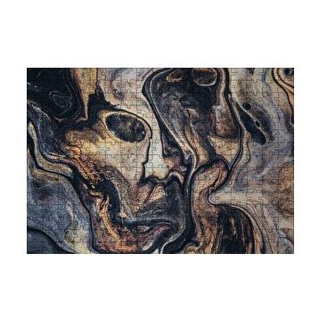 Cakapuzzle Kum Püskürtme Sanatı Yüz Portre 120 Parça Puzzle