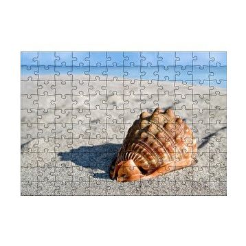 Cakapuzzle Kumsalda Dev Deniz Kabuğu 120 Parça Puzzle