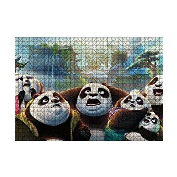 Cakapuzzle Kung Fu Panda 3 Panda Ailesi 255 Parça Puzzle