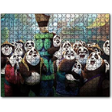 Cakapuzzle Kung Fu Panda Ailesi 255 Parça Puzzle