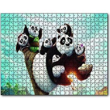 Cakapuzzle Kungfu Panda Ailesi 255 Parça Puzzle