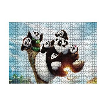 Cakapuzzle Kungfu Panda Ailesi 255 Parça Puzzle