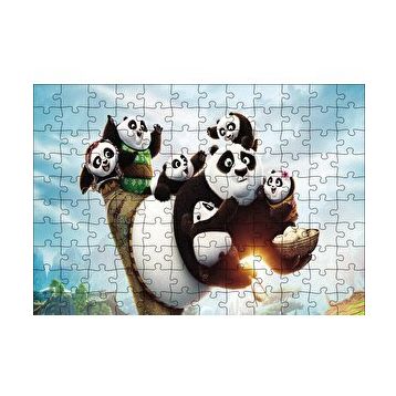 Cakapuzzle Kungfu Panda Ailesi 255 Parça Puzzle