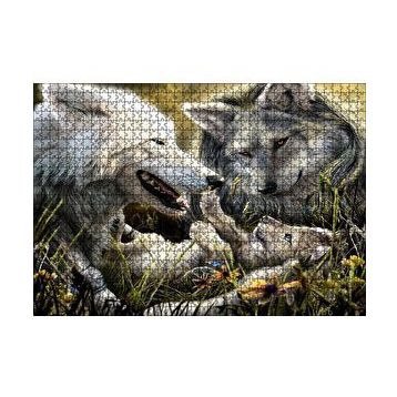 Cakapuzzle Kurt Ailesi Görseli 120 Parça Puzzle