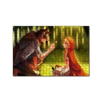 Cakapuzzle Kurt ve Kırmızı Başlıklı Kız Peri Hikayesi 255 Parça Puzzle