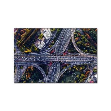 Cakapuzzle Kuşbakışı Otoyollar ve Viyadükler 255 Parça Puzzle