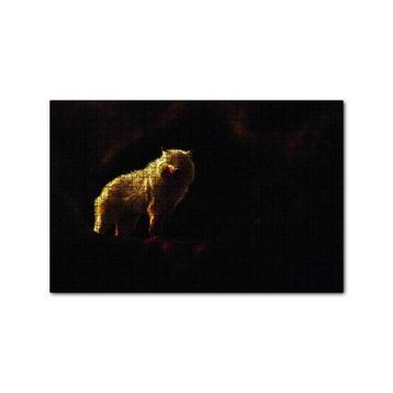 Cakapuzzle Kutup Kurdu Avlanıyor 120 Parça Ahşap Puzzle