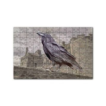Cakapuzzle Kuzgunların Kralı Görseli 120 Parça Ahşap Puzzle