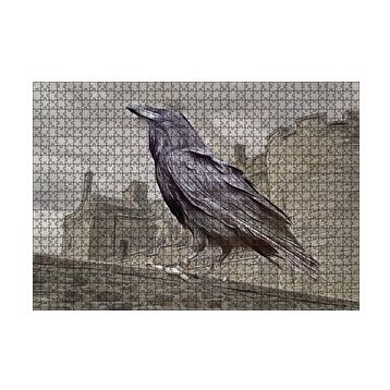 Cakapuzzle Kuzgunların Kralı Görseli 120 Parça Ahşap Puzzle