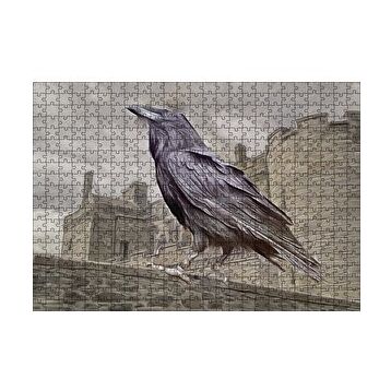 Cakapuzzle Kuzgunların Kralı Görseli 120 Parça Ahşap Puzzle