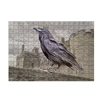 Cakapuzzle Kuzgunların Kralı Görseli 120 Parça Ahşap Puzzle