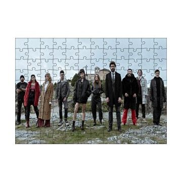 Cakapuzzle La Casa De Papel Tam Kadro 120 Parça Ahşap Puzzle