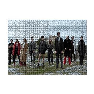 Cakapuzzle La Casa De Papel Tam Kadro 120 Parça Ahşap Puzzle