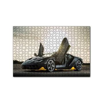 Cakapuzzle Lamborghini Centenario Kapılar Açık 120 Parça Ahşap Puzzle