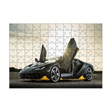 Cakapuzzle Lamborghini Centenario Kapılar Açık 120 Parça Ahşap Puzzle