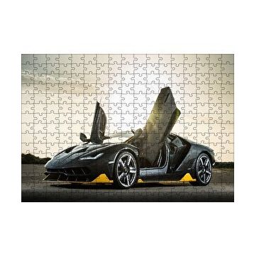 Cakapuzzle Lamborghini Centenario Kapılar Açık 120 Parça Ahşap Puzzle