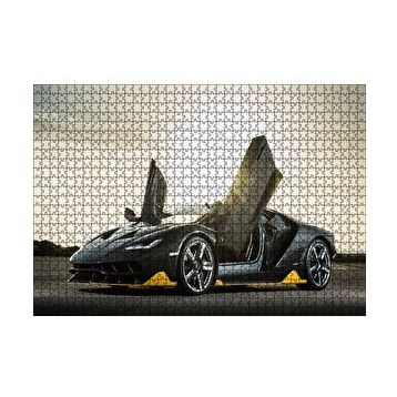 Cakapuzzle Lamborghini Centenario Kapılar Açık 120 Parça Ahşap Puzzle
