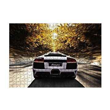Cakapuzzle Lamborghini Gran Turismo 120 Parça Ahşap Puzzle