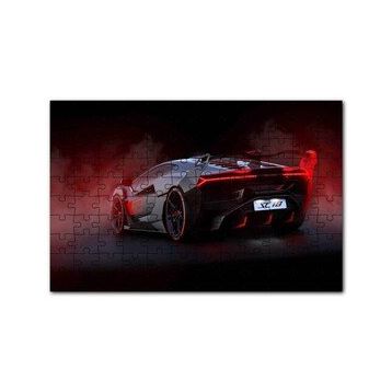 Cakapuzzle Lamborghini SCK Arkadan Görünüş 120 Parça Ahşap Puzzle