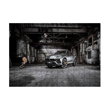 Cakapuzzle Lamborghini Urus 120 Parça Ahşap Puzzle