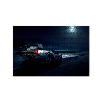 Cakapuzzle Lamborghini Veneno Arkadan Görünüş 120 Parça Ahşap Puzzle