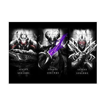 Cakapuzzle League Of Legends Animasyon Afiş Görseli 120 Parça Ahşap Puzzle