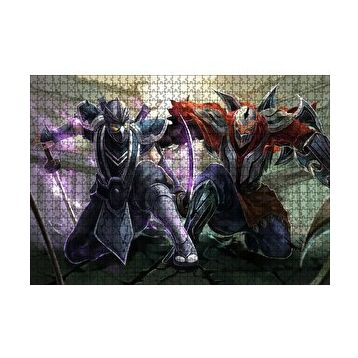 Cakapuzzle League of Legends Karakterleri 120 Parça Ahşap Puzzle