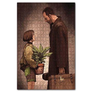 Cakapuzzle Leon Profesyonel Resmi Görseli Mdf 120 Parça Puzzle