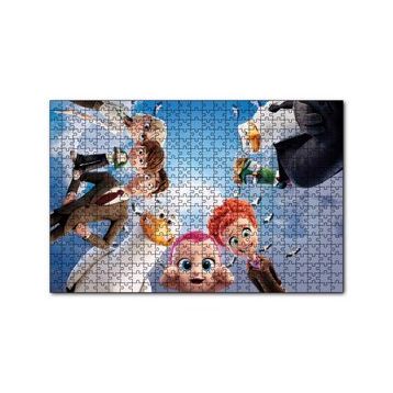 Cakapuzzle Leylekler Animasyon Filmi Karekterleri 120 Parça Ahşap Puzzle