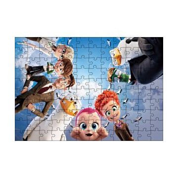 Cakapuzzle Leylekler Animasyon Filmi Karekterleri 120 Parça Ahşap Puzzle