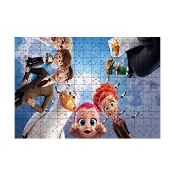 Cakapuzzle Leylekler Bebek Sarah Henry ve Nate 120 Parça Ahşap Puzzle