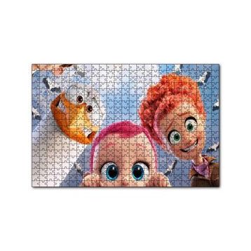 Cakapuzzle Leylekler Filmi Sahnesi 120 Parça Ahşap Puzzle