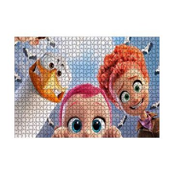 Cakapuzzle Leylekler Filmi Sahnesi 120 Parça Ahşap Puzzle